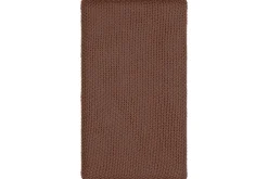 Nahan Moss Stitch Cotton Throw - Rust