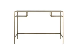 Nakuru Iron & Glass Console Table