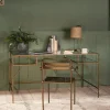 Nakuru Iron & Glass Desk