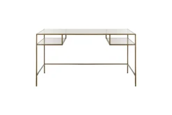 Nakuru Iron & Glass Desk