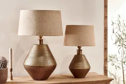 Nalgonda Lamp - Antique Brass - Large