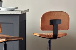 Narwana Bar Chair - Aged Tan