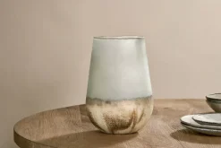 Ngolo Recycled Glass Vase - Aged Smoke