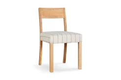 Nidhi Linen Upholstered Dining Chair - Natural