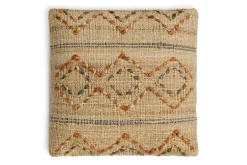 Nila Esha Cushion Cover - Rust & Indigo