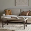 Nisha Reclaimed Wood & Iron Coffee Table - Natural