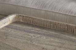 Nisha Reclaimed Wood & Iron Coffee Table - Natural