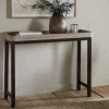 Nisha Reclaimed Wood & Iron Console Table - Natural