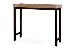Nisha Reclaimed Wood & Iron Console Table - Natural