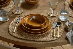 Nuwara Dinner Plate - Mustard
