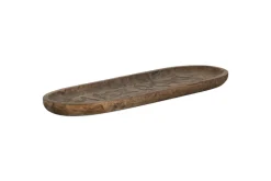 Nyati Serving Platter - Dark Brown