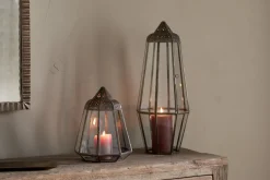 Nyiruan Lantern - Brass & Clear