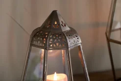 Nyiruan Lantern - Brass & Clear