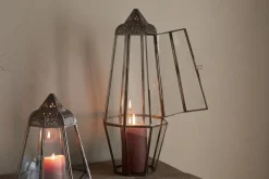 Nyiruan Lantern - Brass & Clear