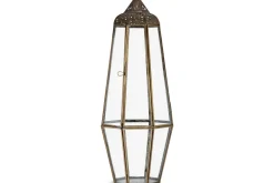 Nyiruan Lantern - Brass & Clear