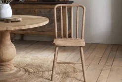Om Mango Wood Dining Chair - Natural