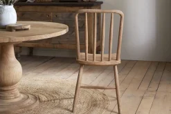 Om Mango Wood Dining Chair - Natural