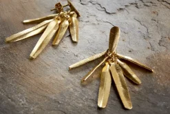 Omuti Earrings - Gold