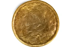 Oorja Round Tray - Brass