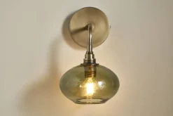 Otoro Recycled Glass Wall Light - Green