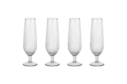Otuba Champagne Flute - Clear (Set of 4)