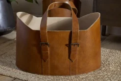 Panasi Leather Storage - Tan