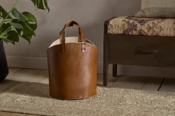 Panasi Leather Storage - Tan