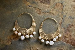 Parahu Pearl Earrings - White