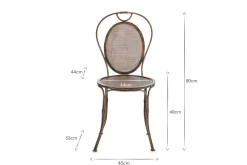 Parwaha Iron Bistro Chair