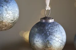 Pasali Baubles - Blue Smoke - (Set of 4)
