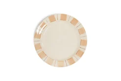 Patthar Dinnerware Set - Cream & Clay - (Set of 12)