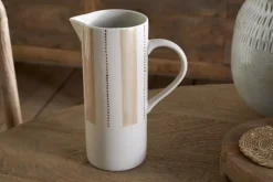 Patthar Jug - Cream & Clay - Large