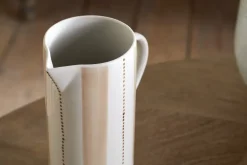 Patthar Jug - Cream & Clay - Large