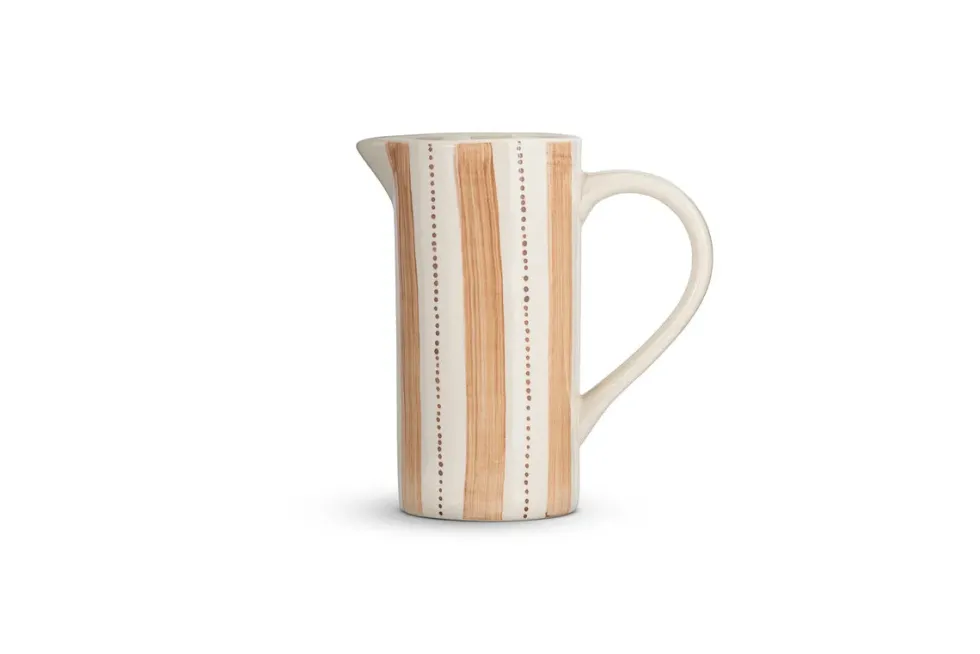 Patthar Jug - Cream & Clay - Small