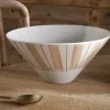 Patthar Serving Bowl - Cream & Clay - Medium