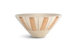 Patthar Serving Bowl - Cream & Clay - Medium