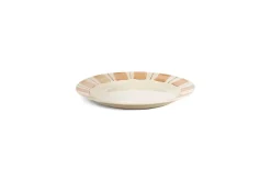 Patthar Side Plate - Cream & Clay