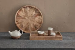 Pawi Mango Wood Tray Rectangle