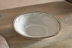 Pedra Cereal Bowl - Pewter