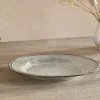 Pedra Dinner Plate - Pewter
