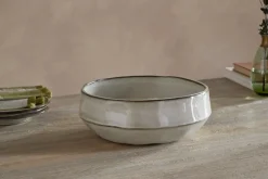 Pedra Serving Bowl - Pewter
