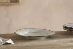 Pedra Side Plate - Pewter