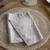 Peplu Block Print Napkin - Terracotta - (Set of 4)