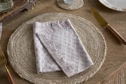 Peplu Block Print Napkin - Terracotta - (Set of 4)