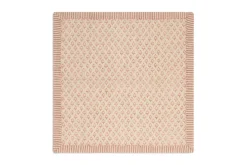 Peplu Block Print Napkin - Terracotta - (Set of 4)
