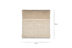 Puli Recycled Linen Cushion Cover - Natural