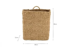 Putlar Seagrass Wall Hung Basket