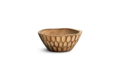 Pyaar Serving Tray and Bowl - Natural