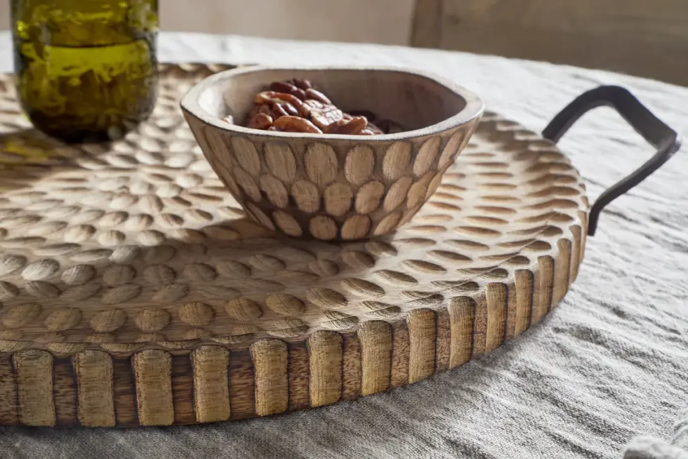 Pyaar Tray - Natural