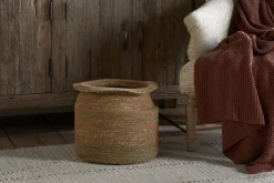 Rana Tall Basket - Natural & Moss